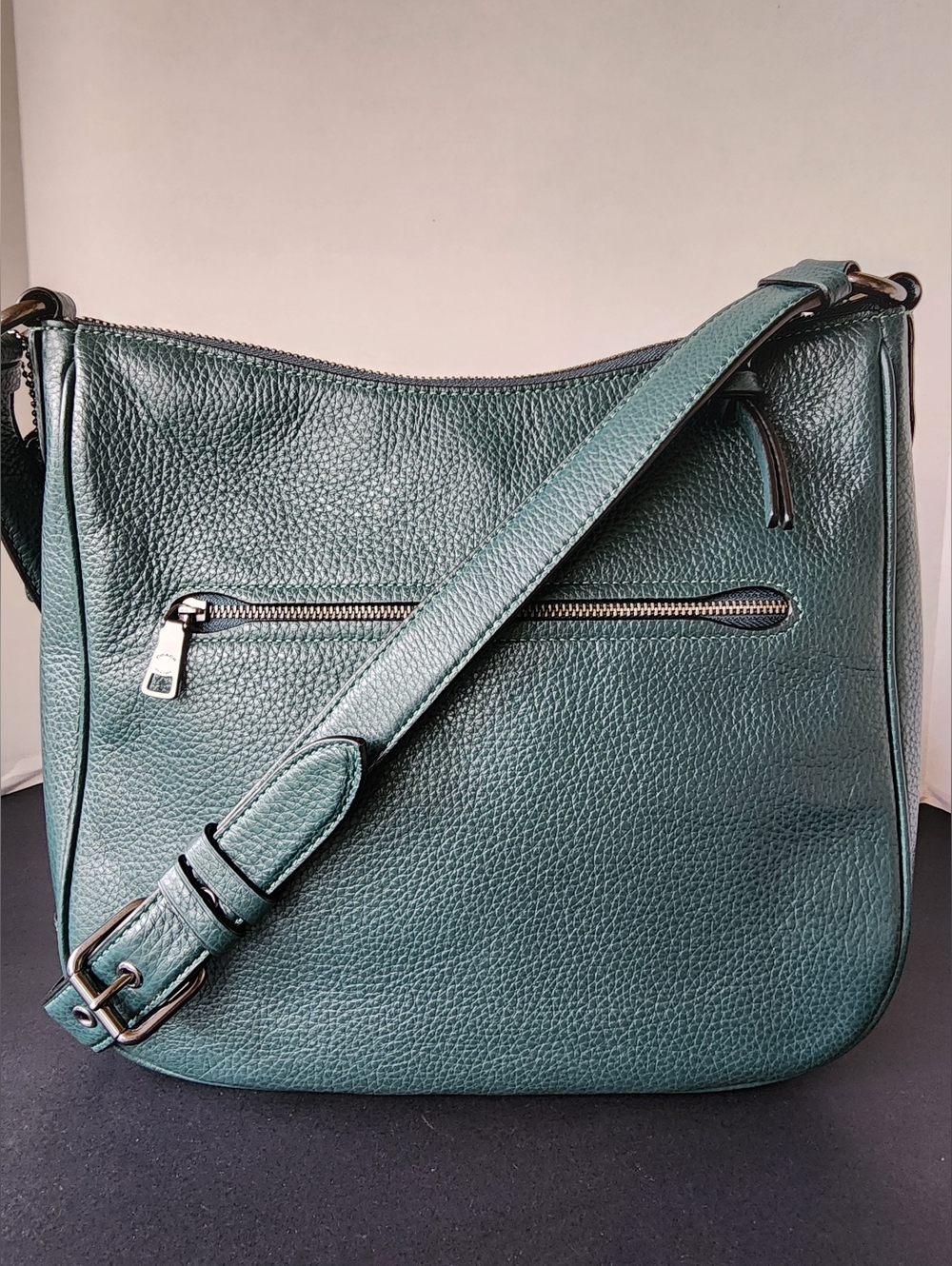 Coach Ellie File Crossbody Bag, Forest Green, EUC, 2021, $350 MSRP - Picture 7 of 10